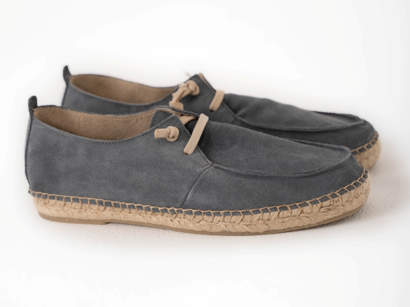 Alpargata plana WALLABY de serraje para hombre