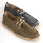 Alpargata plana WALLABY de serraje para hombre