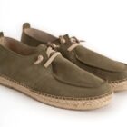 Alpargata plana WALLABY de serraje para hombre