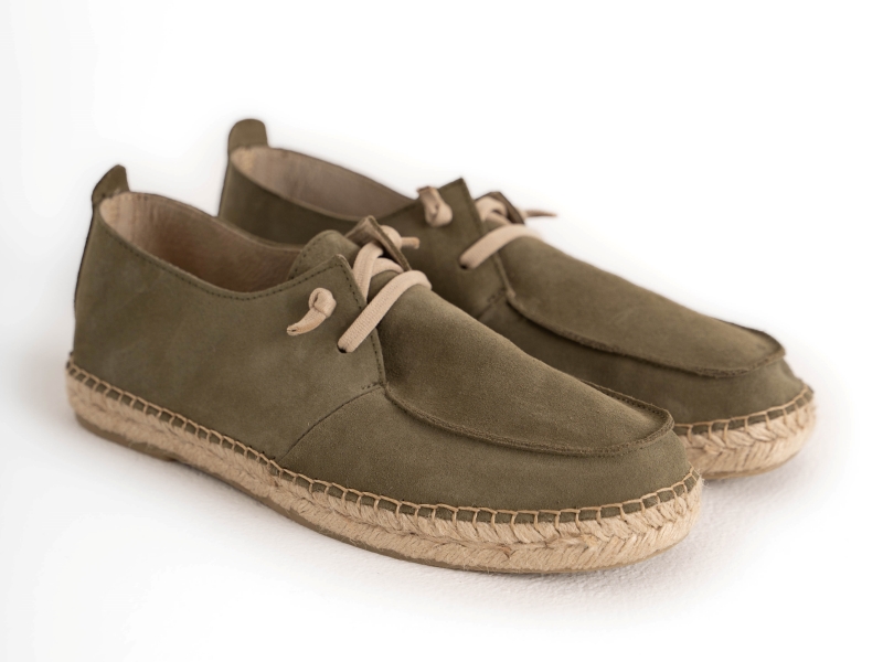 Alpargata plana WALLABY de serraje para hombre Alpargata plana WALLABY de serraje para hombre